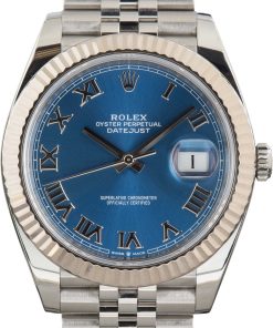 HandMade The Rolex Datejust 41 Ref 126334 Blue Roman Dial