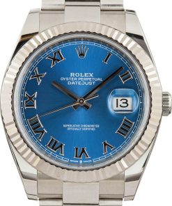 HandMade The Rolex Datejust 41 126334 Blue Roman Dial