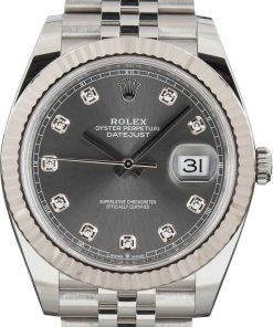 HandMade The Rolex Datejust 41 Ref 126334 Diamond Dial