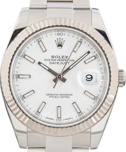 HandMade The Rolex Datejust 41 126334 White Dial