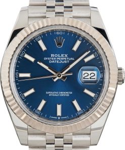 HandMade The Rolex Datejust 41 Blue Dial 126334 Stainless Steel