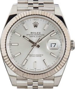 HandMade The Rolex Datejust 41 Ref 126334 Silver Dial