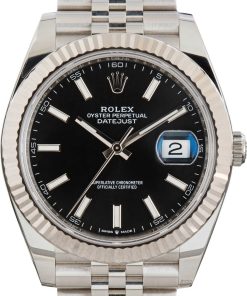 HandMade The Rolex Datejust 41 Ref 126334 Black Index Dial