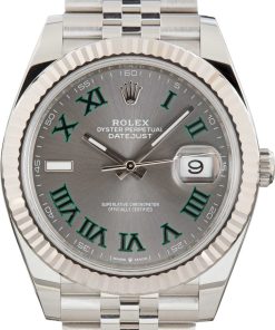 HandMade The Rolex Datejust 41 126334 Slate Wimbledon Dial