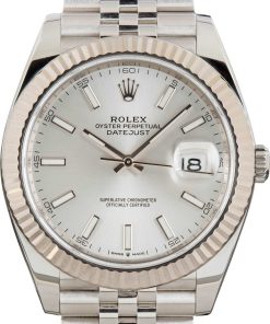 HandMade The Rolex Datejust 41 Ref 126334 Silver Dial