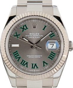 HandMade The Rolex Datejust 41 Ref 126334 Slate Roman Dial