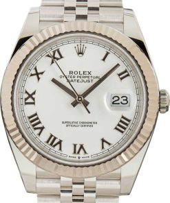 HandMade The Rolex 126334 Datejust 41 White Roman Dial