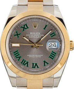 HandMade The Rolex Datejust 41 Ref 126303 Slate Roman Dial