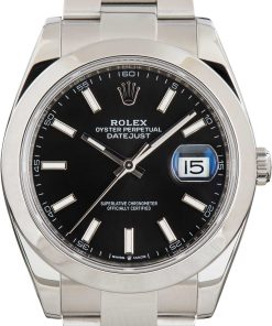 HandMade The Rolex Datejust 41 Ref 126300 Black Dial