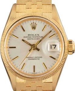 HandMade The Rolex Datejust 6521 18k Yellow Gold