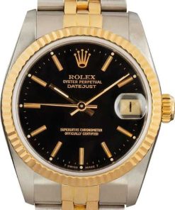 HandMade The Rolex Datejust 68273 Black Dial