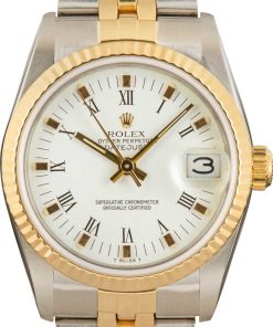 HandMade The Rolex Mid-Size Datejust 68273 Two-Tone