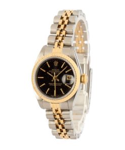 Alternative view of HandMade The Rolex Lady Datejust 69173 Black Index Dial