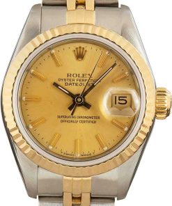 HandMade The Ladies Rolex Datejust 69173 Two Tone