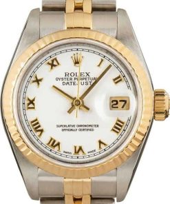 HandMade The Rolex Datejust 69173 White Roman Dial