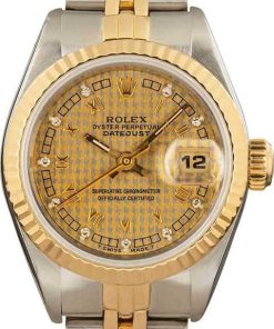 HandMade The Ladies Rolex Datejust 69173 Two Tone Jubilee