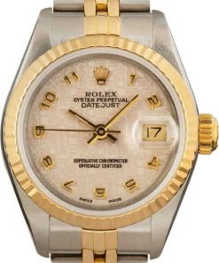 HandMade The Ladies Rolex Datejust 69173 Ivory Dial