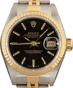 HandMade The Ladies Rolex Datejust 69173 Steel & Gold