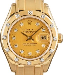 HandMade The Rolex Pearlmaster 69318 Diamond Bezel