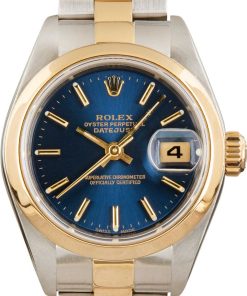HandMade The Ladies Rolex Datejust 79163 Stainless Steel & 18k Yellow Gold