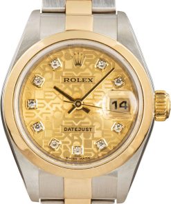 HandMade The Ladies Rolex Datejust 79163 Diamond Dial