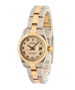 Alternative view of HandMade The Rolex Lady Datejust 79163 Pyramid Dial