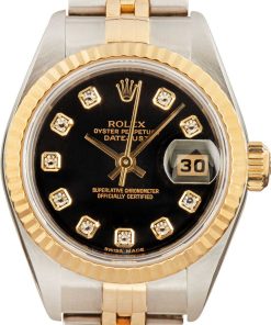 HandMade The Ladies Rolex Datejust 79173 Diamonds