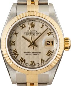 HandMade The Ladies Rolex Datejust 79173 Pyramid Dial