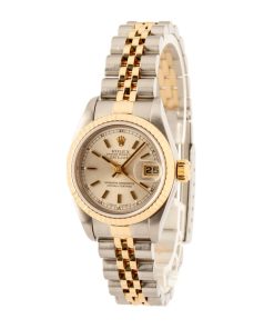 Alternative view of HandMade The Rolex Ladies Datejust 79173 Silver Dial