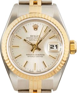 HandMade The Ladies Rolex Datejust 79173 Silver Dial