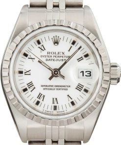 HandMade The Ladies Rolex Datejust 79240 White Dial