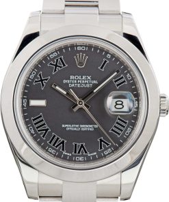 HandMade The Rolex Datejust II 116300 Black Roman Dial
