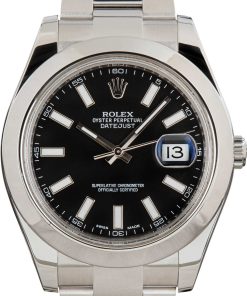HandMade The Rolex Datejust II ref 116300 Black Dial