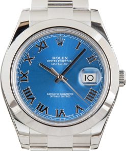 HandMade The Rolex Datejust 41 Ref 116300 Blue Roman