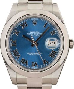 HandMade The Rolex Datejust II Ref 116300 Blue Roman Dial