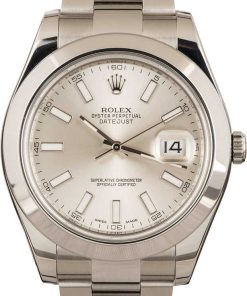 HandMade The Rolex Datejust II Ref 116300 Silver Dial