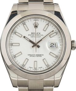 HandMade The Rolex Datejust II 116300 White Dial