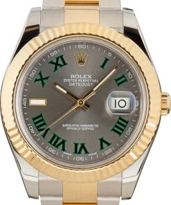 HandMade The Rolex 116333 DateJust II Green Markers