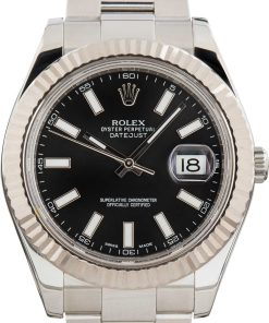 HandMade The Rolex Datejust II 116334 Ref Black Dial