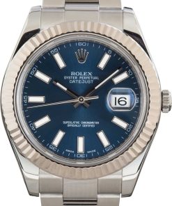 HandMade The Rolex Datejust II Ref 116334 Blue Index Dial