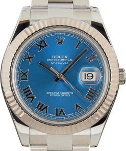 HandMade The Rolex Datejust II Ref 116334 Blue Roman Dial