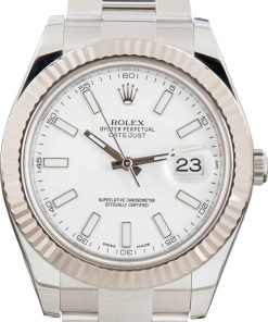 HandMade The Rolex Datejust II Ref. 116334 White Dial