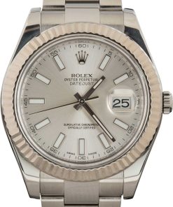 HandMade The Rolex Datejust II Ref 116334 Silver Dial