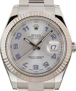 HandMade The Rolex Datejust II Ref 116334 Lilac Arabic Markers