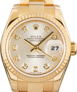 HandMade The Rolex Datejust Ref 179178 Diamond Dial