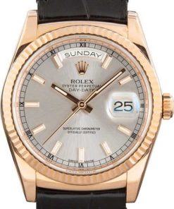 HandMade The Rolex Day-Date 36 Ref 118135 18k Everose Gold