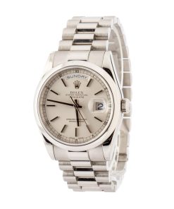 Alternative view of HandMade The Rolex Day-Date Ref 118206 Platinum