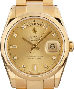 HandMade The Rolex Day-Date 118208 Yellow Gold Oyster