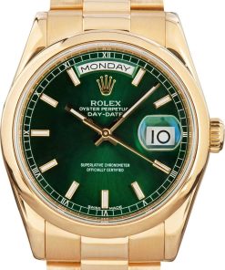 HandMade The Rolex Day-Date 118208 Green Dial