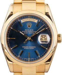 HandMade The Rolex Day-Date 118208 Blue Dial
